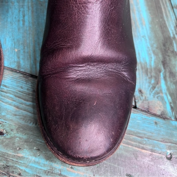 Frye Paige Cuff Leather Riding Boots Size 7 Western - Picture 7 of 15